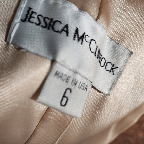 Rhinestone Gold Color Dress - Picture 2 of 5